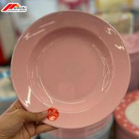 ราคา จานPS001-9สีชมพู ตราม้า (29482111327)