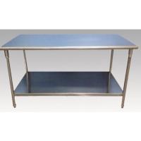 ราคา โต๊ะสแตนเลส 2 ชั้น ถอดประกอบได้ (( 150 cm )) (5914825105)