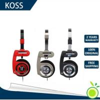 ราคา KOSS Porta Pro 3.5Mm Gauss PPP Earphones Black Blue Subwoofer Headset Wired Vintage Iuencer (19295650316)