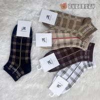 ราคา BURBERRYถุงเท้ากีฬาหญิงข้อสั้น มี 5 สี เหมาะสำหรับเท้าขนาด 36-43 (28514327453)
