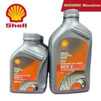 ราคา น้ำมันเบรค และ ครัทช์ DOT3 SHELL แท้ ขนาด 0.5 และ 1 ลิตร (25202139054)