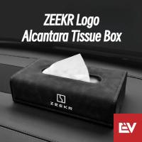 ราคา ต่อกล่องทิชชู่ Alcantara ZEEKR Series ZEEKR X & ZEEKR 009 ทนทานต่อรอยขีดข่วน ตกแต่ง (41561420266)