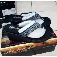 ราคา ใหม่ Skechers รองเท้าส้นเตารีด ไซซ์ 36 (15298812219)