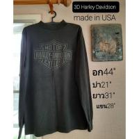 ราคา 3D Harley Davidson แท้ คอปีน มือสองสภาพดี สีสวยปี 1990 made in USA (6674298003)