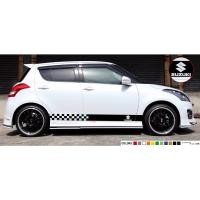 ราคา ชุดแถบสติ๊กเกอร์ 2 ชิ้นสําหรับ Suzuki swift sport light เกียร์เปลี่ยน สปอยเลอร์กระโปรงซีนอน (24886110571)