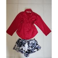 ราคา Victoria's secretsชุดนะเสื้อ+กางเกงอก42นิ้วเอวก่อนยืด30-34ส.พ.42มือ2 (17597105916)