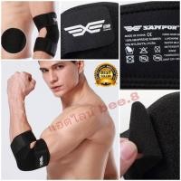 ราคา อุปกรณ์พยุงข้อศอก ( 1 ข้าง สีดำ )สายรัดข้อศอก ปลอกแขน ผ้ารัดข้อศอก Sport Passion Elegance ป้องกันการบาดเจ็บ จากการเล่น ก (2283737738)