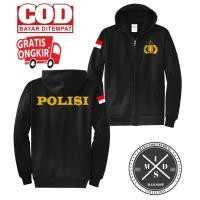 ราคา ใหม่ล่าสุด POLICE ZIPPER POLICE JACKET POLICE SWEATER POLICE EQUIPMENT POLICE HOODIE JACKET (21139134813)
