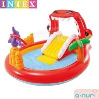 ราคา Intex สระน้ำแฟนซี สระเป่าลมฮิปโป สระน้ำเป่าลม สระสไลเดอร์ แฮปปี้ สวนน้ำเป่าลม สระเป่าลม สระว่ายน้ำ (12388592809)