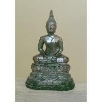 ราคา No. C/1 พระบูชา พระแก้วมรกต พิธี25 พุทธศตวรรษ ปี พ.ศ.2500 รุ้งกะไหล่เงิน บล็อกไทย เนื้อแก้วเขียวมรกต บล็อค THAI ทรงพระเจ (24131819086)
