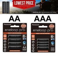 ราคา Panasonic Eneloop Pro AAA หรือ AA แบตเตอรี่ 1.2V Ni-MH แบตเตอรี่แบบชาร์จไฟได้（1 แพ็ค 4 ก้อน） (25689893770)