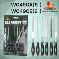 ราคา WYNN'S ตะไบเพชร ชุด 6 ชิ้น/แพค W0490A,W0490B ถูกที่สุด!!!!! (5948229627)