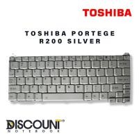 ราคา TOSHIBA คีย์บอร์ด PORTEGE R200 SILVER (44005773533)