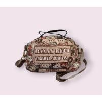 ราคา กระเป๋าสะพายข้างผ้าทอลายหมีมือสอง (25259569205)