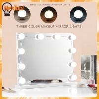 ราคา Nextool โคมไฟติดกระจกแต่งหน้าโต๊ะเครื่องแป้ง ไฟแต่งหน้าติดกระจก 4/6/8/10/12/14หลอด Mirror Light ไฟโต๊ะเครื่องแป้ง สีขาว/คูลไวท์/เหลือง ความสว่าง10ระดับ (22815112172)