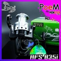 ราคา รอกสปินหมาป่า Line Winder รุ่น AFS 835i ดำ/เงิน (15311001496)