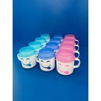 ราคา แก้วน้ำยิ้มฝาปิด ยกโหล (23048592962)