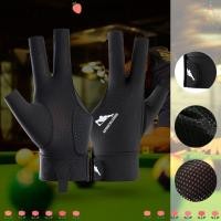 ราคา ท็อปบิวตี้ ถุงมือสนุ๊กเกอร์ถุงมือบิลเลียดยืดหยุ่นกันลื่นระบายอากาศซ้ายขวามือสามนิ้วถุงมือฝึกอบรมอุปกรณ์ออกกําลังกาย (25091980705)