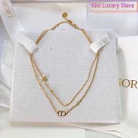 ราคา New! Dior necklace CD (️เช็คสต็อคก่อนสั่งอีกทีนะคะ) (27623610824)