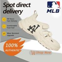 ราคา พร้อมส่งในไทย MLB Sandal Chunky Mask รองเท้าแตะกีฬา รองเท้าเดินป่าริมแม่น้ำ ยูนิเซ็กส์ ร้อยหอคอย กันลื่น สีขาว (41858667916)