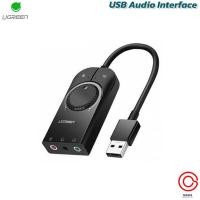 ราคา USB Audio interface UGREEN CM129 EXTERNAL SOUND CARD (40964) ใช้ได้กับ computer notebook และ PS4 (23984325996)