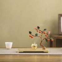 ราคา กระถางธูปต้นสนผลไม้เต็มกิ่ง กระถางธูปแขวน ลายเมฆเล็ก ผงไม้กฤษณาไม้จันทน์ ฟอกอากาศในร่ม อโรมาเธอราพียาวนาน (24741655947)