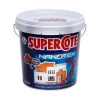 ราคา ICI SuperCote ขนาด 2.5 แกลลอน(9 ลิตร) Nanotex ซุปเปอร์โค๊ท นาโนเท็กซ์ ชนิดกึ่งเงา Dulux สีตามสั่ง (25017731520)