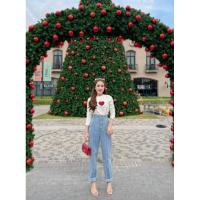 ราคา Valley Girls เซต เสื้อแขนยาว กางเกงยีนขายาว ไซส์ S (24123122601)