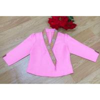 ราคา เสื้อไหมลาวนำเข้า ทรงเจ้านางคอป้ายใส่สบาย (29281866995)