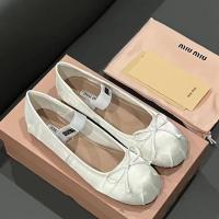 ราคา 2024new สไตล์ฝรั่งเศส Bow แฟชั่นผู้หญิงบัลเล่ต์แบน All-Match Word พร้อม Mary Jane ผ้าไหมซาตินปั๊ม (28326485469)