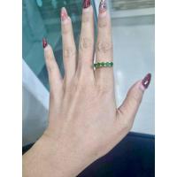 ราคา แหวนเงินแท้ 925 น้ำหนัก 3.04 กรัม มรกตธรรมชาติทรงกลม ขนาด 4 มม. น้ำหนักเม็ดละ 5/0.88 กะรัต (27056419836)