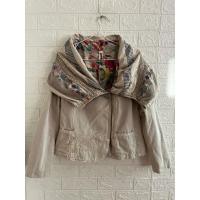 ราคา เสื้อคลุมกันหนาวผ้าคอตตอน desigualสีน้ำตาลอ่อน รอบอก36” (24388445976)