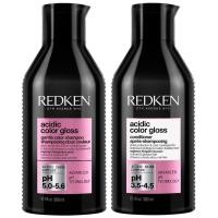 ราคา พร้อมส่ง ของแท้ Redken Acidic Color Gloss Shampoo & Conditioner Duo (2 x 300ml)/Hair Treatment(236ml)/Shine Spray(190ml) (29806309769)