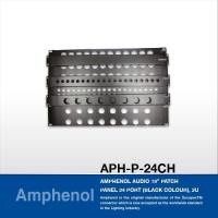 ราคา Amphenol APH-P-24CH Amphenol Audio 19” Patch Panel 24 Port (Black Colour), 2U (13454469911)