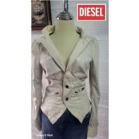 ราคา รหัส 0484 แจ็คเก็จ สีเบส แบรนด์ DIESEL ไซส์s อก 34 (27770823492)