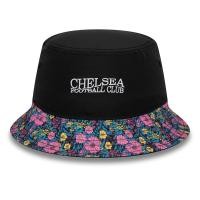 ราคา CHELSEA FLORAL PRINT VISOR BLACK TAPERED BUCKET CAP (25515873729)