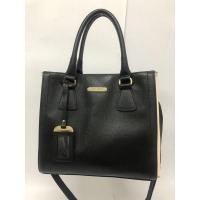 ราคา กระเป๋ามือสอง ของแท้ ANNE KLEIN หนัง Saffiano สีดำ-ขาว ขนาด 10 นิ้ว พร้อมส่ง (19310826523)