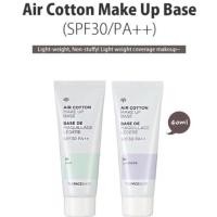 ราคา ไซส์จริง✅พร้อมส่ง เบสเขียว The face shop air cotton makeup base (1058839378)