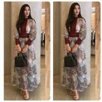 ราคา เดรสยาวงานปะการังงานปักทั้งชุด (4462624274)