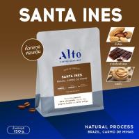 ราคา (150g) Alto Coffee เมล็ดกาแฟ คั่วกลางค่อนเข้ม Brazil Carmo de Minas บราซิล (8408847301)
