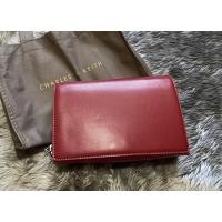 ราคา กระเป๋า Charles&Keith Crossbody สีแดง มือสอง ของแท้ (8851260420)