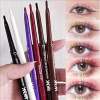 ราคา 6 สี Eyeliner Pencil - Eye Makeup Cosmetic - Quick-drying Non-smudge Eyeliner - 2 In 1 Eyeliner Lip Liner Gel Pencil - Matte Silkworm Eyeliner Pen - Waterproof Long-Lasting (29881802998)