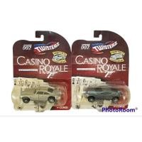 ราคา Model Corgi รถพลาสติกสะสมหายาก, สภาพดีในแพ็คTwist' Em up " Jame Bond 007 " Casino Royal 007Aston Martin DB5 + DBs 2006 (25766623630)