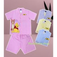 ราคา ‼️ชุดนอนหมีพูห์แขนสั้นขาสั้นสิขสิทธิ์แท้%❌ลดราคาจากป้าย50-70%‼️ (16382309837)