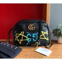 ราคา แท้100% กระเป๋า Gucci marmont Gg ghost 10” สะพาย1ครั้ง ออกชอป7หมื่น (1611080543)