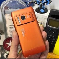 ราคา Nokia N8 Silver Orange Symbian3 OS โทรศัพท์คลาสสิกหน้าจอสัมผัสเลนส์ Zeiss xenon flash สมาร์ทโฟนโทรศัพท์มือถือมือสอง (25644478320)