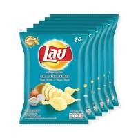 ราคา เลย์ มันฝรั่งแท้ทอดกรอบ รสซาวครีมหัวหอม 50 กรัม X 6 ซอง (5450499769)