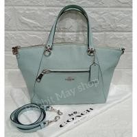ราคา กระเป๋าสะพาย Coach ทรงพัด 13" มือสอง (27069692242)