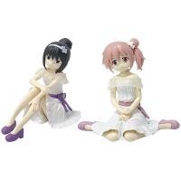 ราคา 1 ชิ้น 10 ซม.การ์ตูน Puella Magi Madoka Magica อะนิเมะรูปนั่งตําแหน่ง Kaname Madoka Akemi Homura PVC Action Figures รุ่นเดสก์ท็อปตกแต่งตุ๊กตาของเล่น (43310959615)