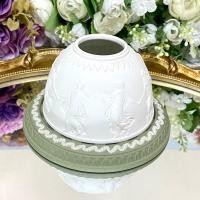 ราคา Rare! Wedgwood Dancing Hours Lithophane ที่ครอบเทียน จานวางเทียน (22837005854)